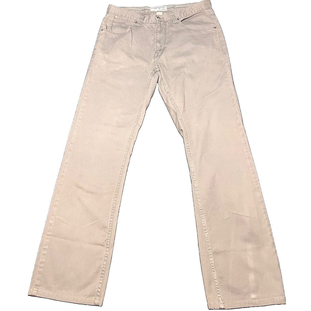 Men’s Paper Denim & Cloth Straight Leg Gray Jeans 32x32